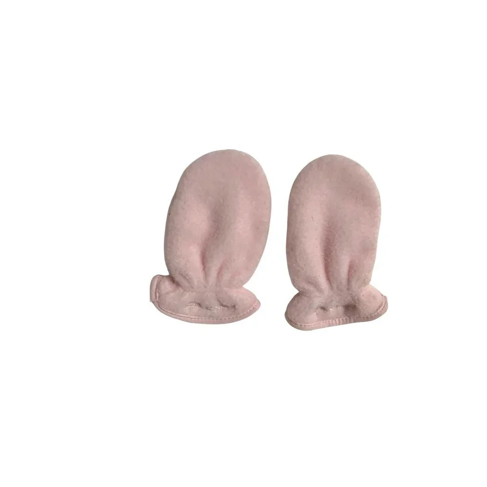 Pink Girls Infant Baby 0 3 Months Pink MIttens Winter Slip On